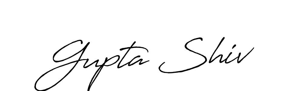 You should practise on your own different ways (Antro_Vectra_Bolder) to write your name (Gupta Shiv) in signature. don't let someone else do it for you. Gupta Shiv signature style 7 images and pictures png