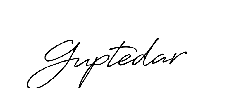 How to make Guptedar signature? Antro_Vectra_Bolder is a professional autograph style. Create handwritten signature for Guptedar name. Guptedar signature style 7 images and pictures png