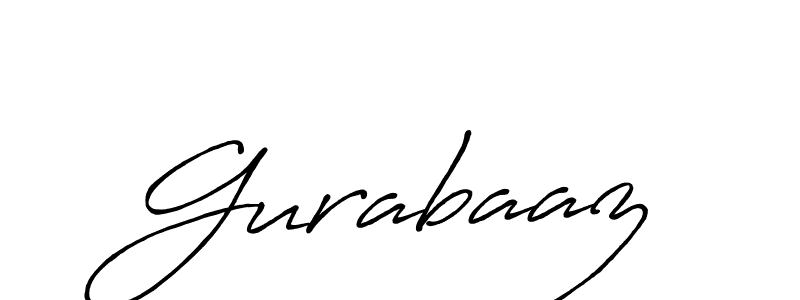 Design your own signature with our free online signature maker. With this signature software, you can create a handwritten (Antro_Vectra_Bolder) signature for name Gurabaaz. Gurabaaz signature style 7 images and pictures png