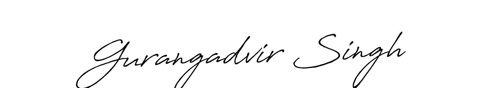 How to Draw Gurangadvir Singh signature style? Antro_Vectra_Bolder is a latest design signature styles for name Gurangadvir Singh. Gurangadvir Singh signature style 7 images and pictures png