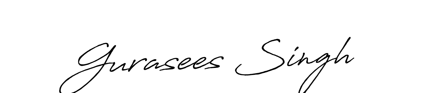 Make a short Gurasees Singh signature style. Manage your documents anywhere anytime using Antro_Vectra_Bolder. Create and add eSignatures, submit forms, share and send files easily. Gurasees Singh signature style 7 images and pictures png