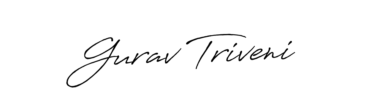 You can use this online signature creator to create a handwritten signature for the name Gurav Triveni. This is the best online autograph maker. Gurav Triveni signature style 7 images and pictures png