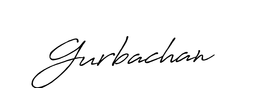 How to make Gurbachan signature? Antro_Vectra_Bolder is a professional autograph style. Create handwritten signature for Gurbachan name. Gurbachan signature style 7 images and pictures png