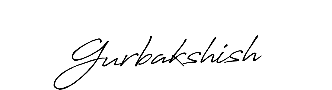 Also we have Gurbakshish name is the best signature style. Create professional handwritten signature collection using Antro_Vectra_Bolder autograph style. Gurbakshish signature style 7 images and pictures png