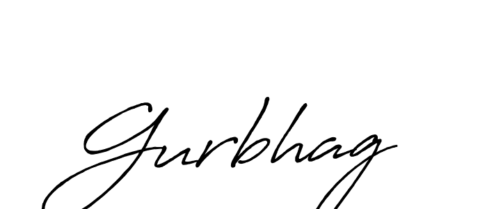 How to make Gurbhag name signature. Use Antro_Vectra_Bolder style for creating short signs online. This is the latest handwritten sign. Gurbhag signature style 7 images and pictures png