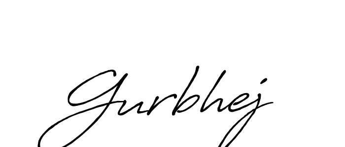 Design your own signature with our free online signature maker. With this signature software, you can create a handwritten (Antro_Vectra_Bolder) signature for name Gurbhej. Gurbhej signature style 7 images and pictures png