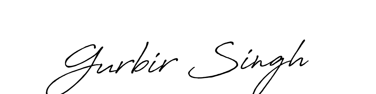 Once you've used our free online signature maker to create your best signature Antro_Vectra_Bolder style, it's time to enjoy all of the benefits that Gurbir Singh name signing documents. Gurbir Singh signature style 7 images and pictures png