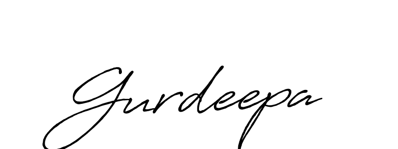 Gurdeepa stylish signature style. Best Handwritten Sign (Antro_Vectra_Bolder) for my name. Handwritten Signature Collection Ideas for my name Gurdeepa. Gurdeepa signature style 7 images and pictures png