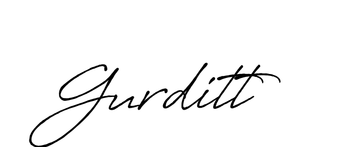 Also You can easily find your signature by using the search form. We will create Gurditt name handwritten signature images for you free of cost using Antro_Vectra_Bolder sign style. Gurditt signature style 7 images and pictures png