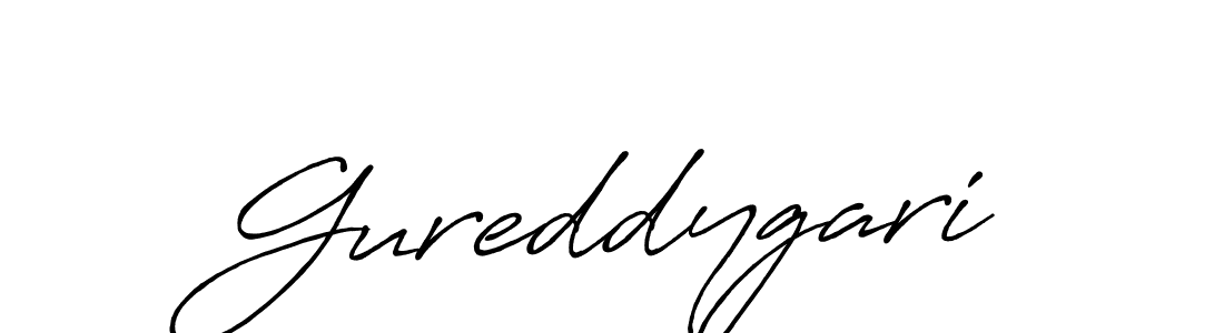It looks lik you need a new signature style for name Gureddygari. Design unique handwritten (Antro_Vectra_Bolder) signature with our free signature maker in just a few clicks. Gureddygari signature style 7 images and pictures png