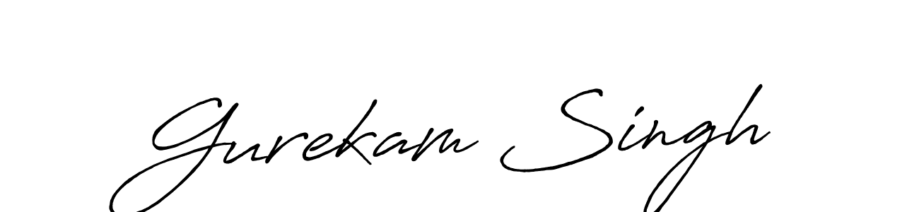 It looks lik you need a new signature style for name Gurekam Singh. Design unique handwritten (Antro_Vectra_Bolder) signature with our free signature maker in just a few clicks. Gurekam Singh signature style 7 images and pictures png