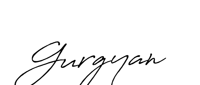 Design your own signature with our free online signature maker. With this signature software, you can create a handwritten (Antro_Vectra_Bolder) signature for name Gurgyan. Gurgyan signature style 7 images and pictures png