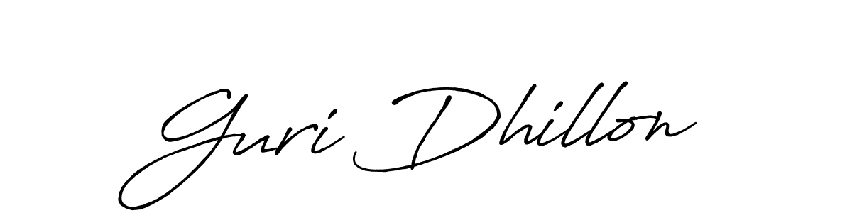 Antro_Vectra_Bolder is a professional signature style that is perfect for those who want to add a touch of class to their signature. It is also a great choice for those who want to make their signature more unique. Get Guri Dhillon name to fancy signature for free. Guri Dhillon signature style 7 images and pictures png