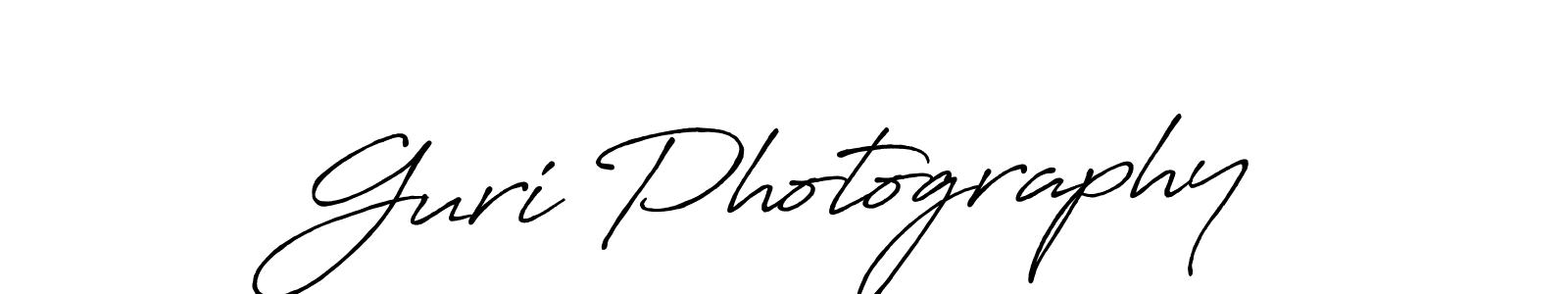 Similarly Antro_Vectra_Bolder is the best handwritten signature design. Signature creator online .You can use it as an online autograph creator for name Guri Photography. Guri Photography signature style 7 images and pictures png
