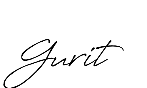 Create a beautiful signature design for name Gurit. With this signature (Antro_Vectra_Bolder) fonts, you can make a handwritten signature for free. Gurit signature style 7 images and pictures png