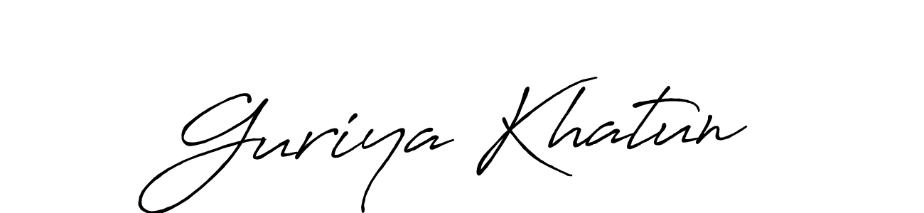 You should practise on your own different ways (Antro_Vectra_Bolder) to write your name (Guriya Khatun) in signature. don't let someone else do it for you. Guriya Khatun signature style 7 images and pictures png
