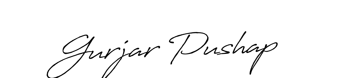 if you are searching for the best signature style for your name Gurjar Pushap. so please give up your signature search. here we have designed multiple signature styles  using Antro_Vectra_Bolder. Gurjar Pushap signature style 7 images and pictures png