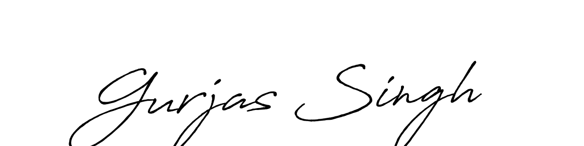Also we have Gurjas Singh name is the best signature style. Create professional handwritten signature collection using Antro_Vectra_Bolder autograph style. Gurjas Singh signature style 7 images and pictures png