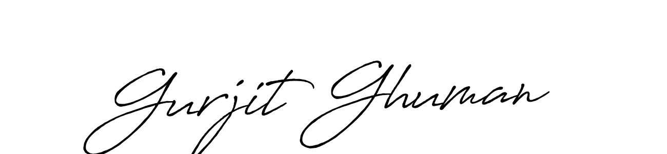 Similarly Antro_Vectra_Bolder is the best handwritten signature design. Signature creator online .You can use it as an online autograph creator for name Gurjit Ghuman. Gurjit Ghuman signature style 7 images and pictures png