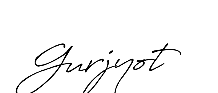 Create a beautiful signature design for name Gurjyot. With this signature (Antro_Vectra_Bolder) fonts, you can make a handwritten signature for free. Gurjyot signature style 7 images and pictures png