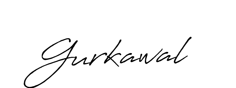 How to make Gurkawal name signature. Use Antro_Vectra_Bolder style for creating short signs online. This is the latest handwritten sign. Gurkawal signature style 7 images and pictures png