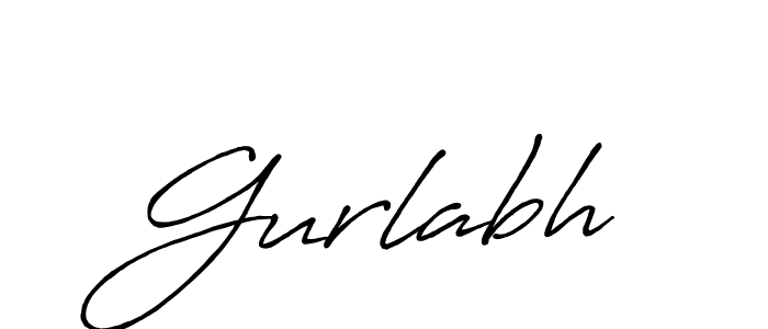 Also we have Gurlabh name is the best signature style. Create professional handwritten signature collection using Antro_Vectra_Bolder autograph style. Gurlabh signature style 7 images and pictures png