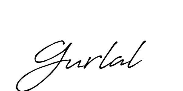 Use a signature maker to create a handwritten signature online. With this signature software, you can design (Antro_Vectra_Bolder) your own signature for name Gurlal. Gurlal signature style 7 images and pictures png