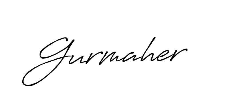 Also You can easily find your signature by using the search form. We will create Gurmaher name handwritten signature images for you free of cost using Antro_Vectra_Bolder sign style. Gurmaher signature style 7 images and pictures png