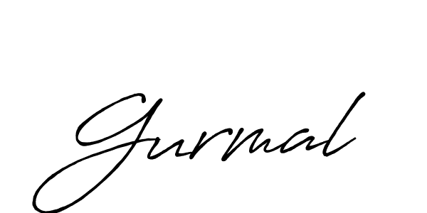 How to make Gurmal name signature. Use Antro_Vectra_Bolder style for creating short signs online. This is the latest handwritten sign. Gurmal signature style 7 images and pictures png