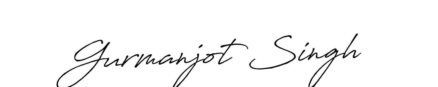 How to make Gurmanjot Singh signature? Antro_Vectra_Bolder is a professional autograph style. Create handwritten signature for Gurmanjot Singh name. Gurmanjot Singh signature style 7 images and pictures png