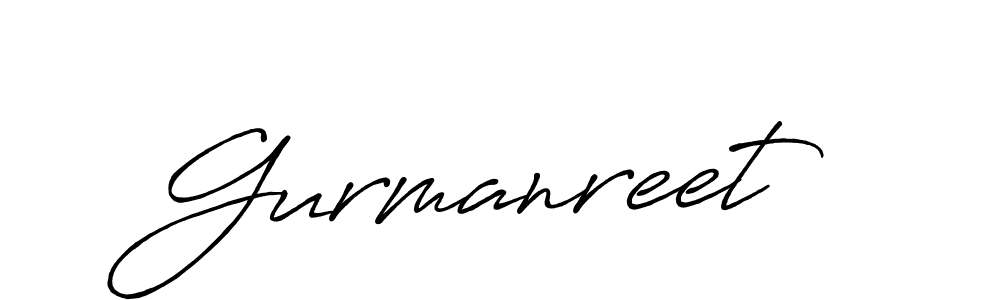 Design your own signature with our free online signature maker. With this signature software, you can create a handwritten (Antro_Vectra_Bolder) signature for name Gurmanreet. Gurmanreet signature style 7 images and pictures png