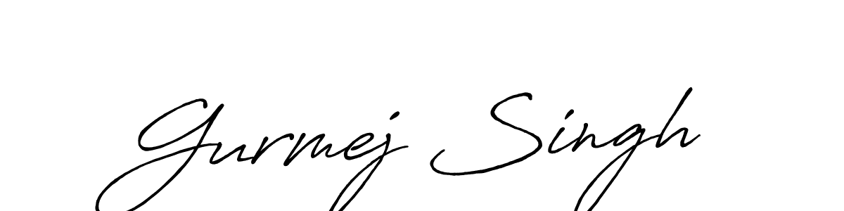 How to Draw Gurmej Singh signature style? Antro_Vectra_Bolder is a latest design signature styles for name Gurmej Singh. Gurmej Singh signature style 7 images and pictures png