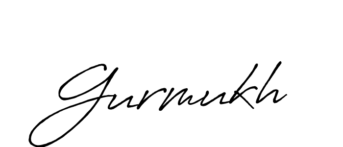 Use a signature maker to create a handwritten signature online. With this signature software, you can design (Antro_Vectra_Bolder) your own signature for name Gurmukh. Gurmukh signature style 7 images and pictures png