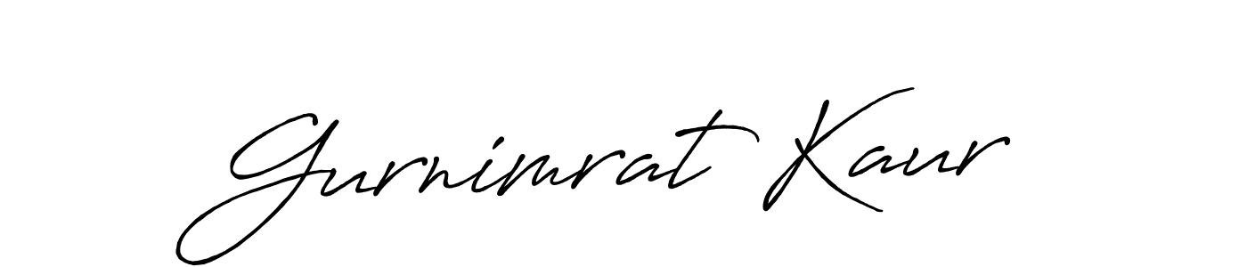 Use a signature maker to create a handwritten signature online. With this signature software, you can design (Antro_Vectra_Bolder) your own signature for name Gurnimrat Kaur. Gurnimrat Kaur signature style 7 images and pictures png