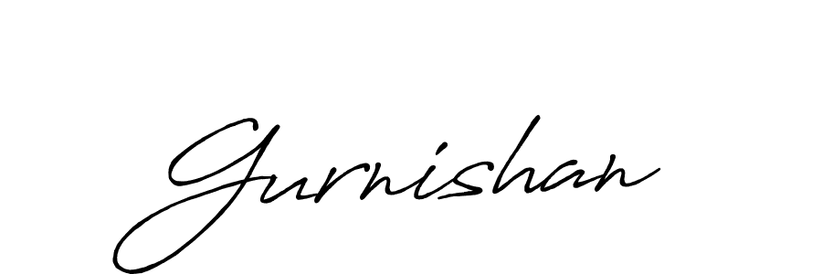 Also we have Gurnishan name is the best signature style. Create professional handwritten signature collection using Antro_Vectra_Bolder autograph style. Gurnishan signature style 7 images and pictures png