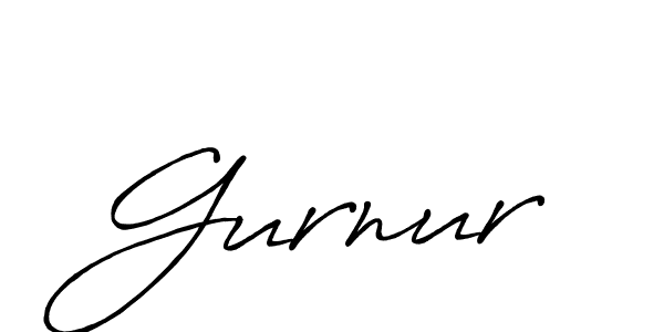 How to make Gurnur signature? Antro_Vectra_Bolder is a professional autograph style. Create handwritten signature for Gurnur name. Gurnur signature style 7 images and pictures png