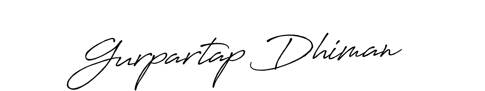 if you are searching for the best signature style for your name Gurpartap Dhiman. so please give up your signature search. here we have designed multiple signature styles  using Antro_Vectra_Bolder. Gurpartap Dhiman signature style 7 images and pictures png