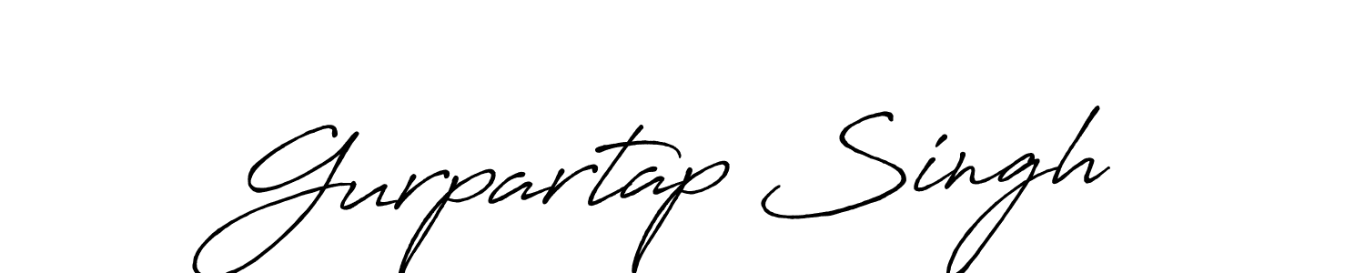 How to make Gurpartap Singh signature? Antro_Vectra_Bolder is a professional autograph style. Create handwritten signature for Gurpartap Singh name. Gurpartap Singh signature style 7 images and pictures png