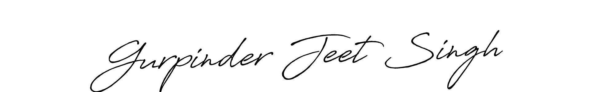 Gurpinder Jeet Singh stylish signature style. Best Handwritten Sign (Antro_Vectra_Bolder) for my name. Handwritten Signature Collection Ideas for my name Gurpinder Jeet Singh. Gurpinder Jeet Singh signature style 7 images and pictures png