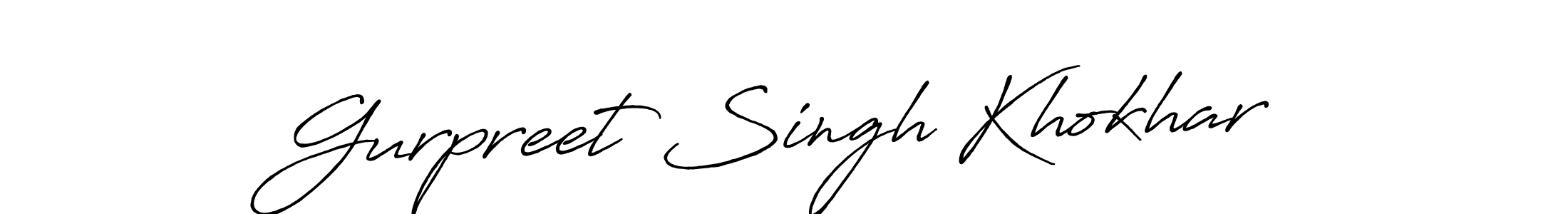 Make a beautiful signature design for name Gurpreet Singh Khokhar. Use this online signature maker to create a handwritten signature for free. Gurpreet Singh Khokhar signature style 7 images and pictures png