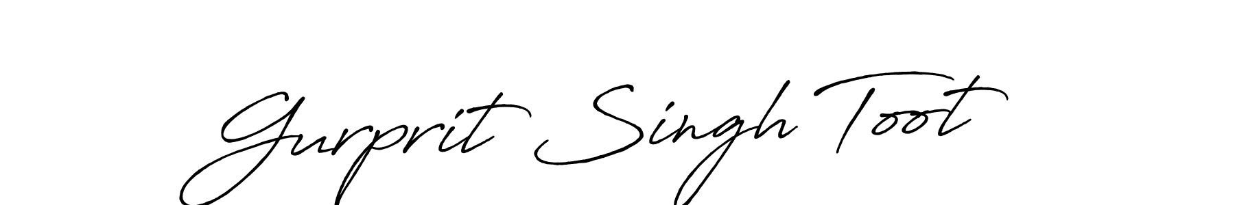 Use a signature maker to create a handwritten signature online. With this signature software, you can design (Antro_Vectra_Bolder) your own signature for name Gurprit Singh Toot. Gurprit Singh Toot signature style 7 images and pictures png