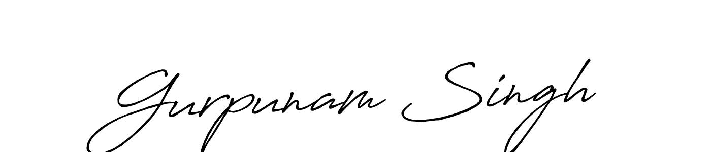 Also You can easily find your signature by using the search form. We will create Gurpunam Singh name handwritten signature images for you free of cost using Antro_Vectra_Bolder sign style. Gurpunam Singh signature style 7 images and pictures png