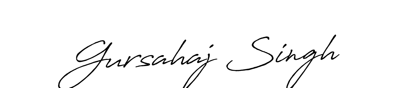Also You can easily find your signature by using the search form. We will create Gursahaj Singh name handwritten signature images for you free of cost using Antro_Vectra_Bolder sign style. Gursahaj Singh signature style 7 images and pictures png