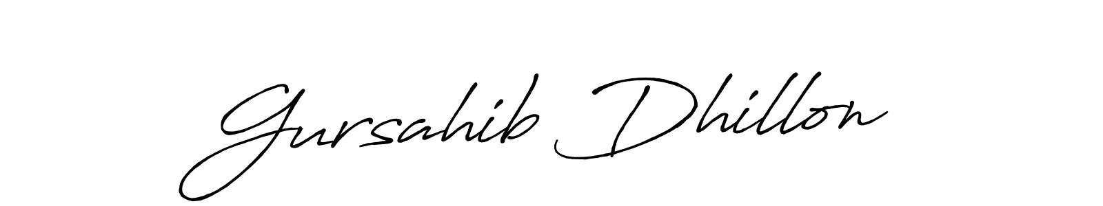 Best and Professional Signature Style for Gursahib Dhillon. Antro_Vectra_Bolder Best Signature Style Collection. Gursahib Dhillon signature style 7 images and pictures png