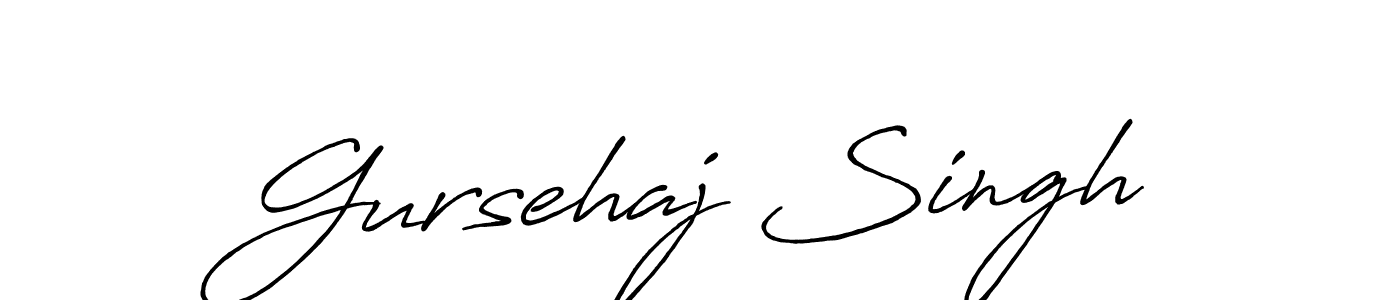 This is the best signature style for the Gursehaj Singh name. Also you like these signature font (Antro_Vectra_Bolder). Mix name signature. Gursehaj Singh signature style 7 images and pictures png