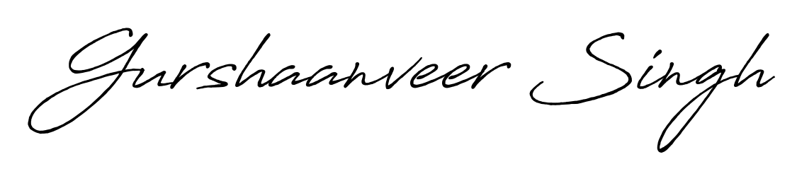Upgrade your professional image with Gurshaanveer Singh signature created with Antro_Vectra_Bolder font. Fast, free, and watermark-free download. Gurshaanveer Singh signature style 7 images and pictures png