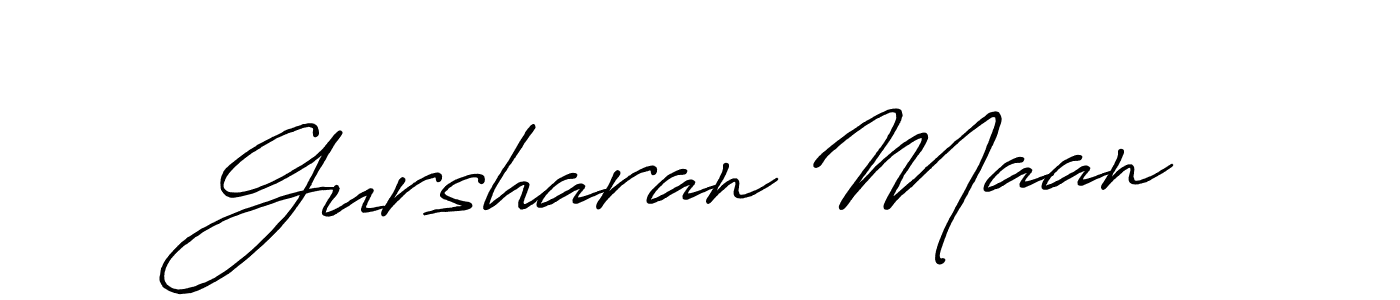 How to Draw Gursharan Maan signature style? Antro_Vectra_Bolder is a latest design signature styles for name Gursharan Maan. Gursharan Maan signature style 7 images and pictures png