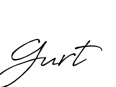 Gurt stylish signature style. Best Handwritten Sign (Antro_Vectra_Bolder) for my name. Handwritten Signature Collection Ideas for my name Gurt. Gurt signature style 7 images and pictures png