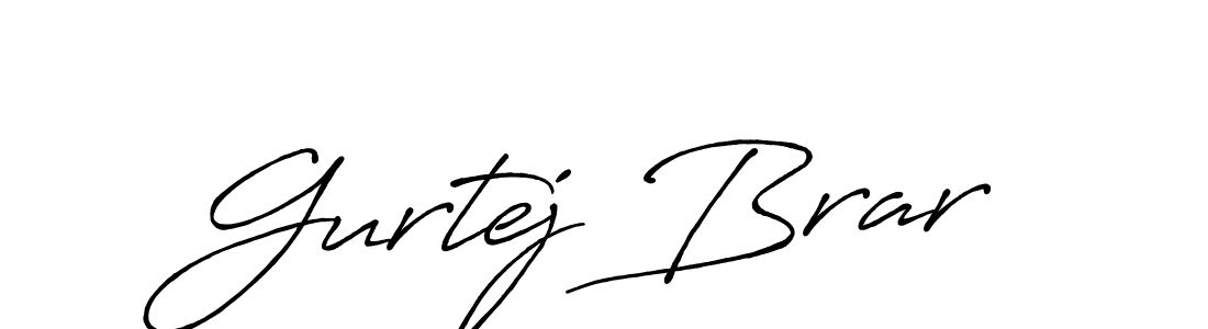 How to Draw Gurtej Brar signature style? Antro_Vectra_Bolder is a latest design signature styles for name Gurtej Brar. Gurtej Brar signature style 7 images and pictures png