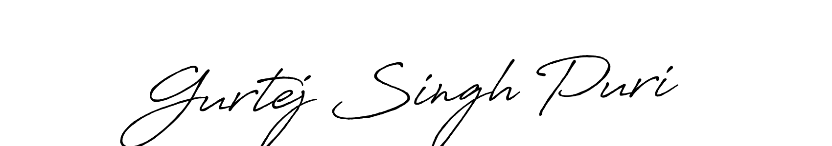 It looks lik you need a new signature style for name Gurtej Singh Puri. Design unique handwritten (Antro_Vectra_Bolder) signature with our free signature maker in just a few clicks. Gurtej Singh Puri signature style 7 images and pictures png